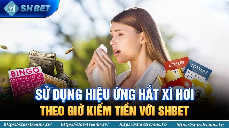 Cách kiếm tiền về điềm báo hắt xì hơi theo giờ tại SHBET 4 Sử dụng hiệu ứng hắt xì hơi theo giờ kiếm tiền với SHBET